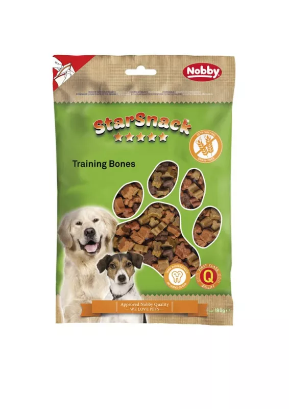 StarSnack Training Bones getreidefrei Tüte, 180